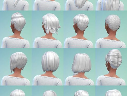40 Non Default True White Hair Recolors