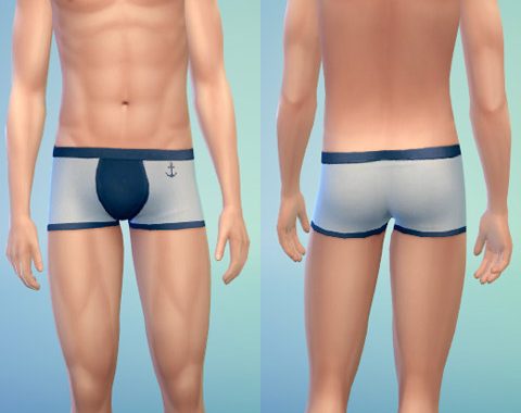 7 male sleepwear recolors