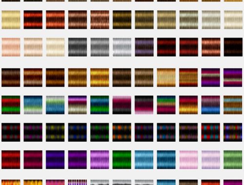 369 Textures for Sims4 hair retextures