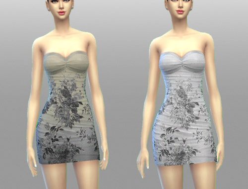 Floral Dress non-default