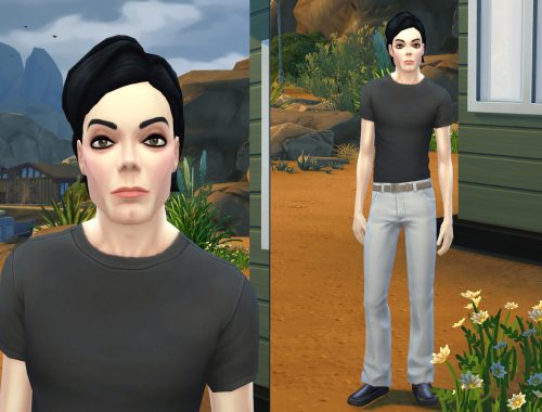 Michael Jackson TS4 model