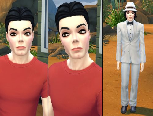 Michael Jackson TS4 model