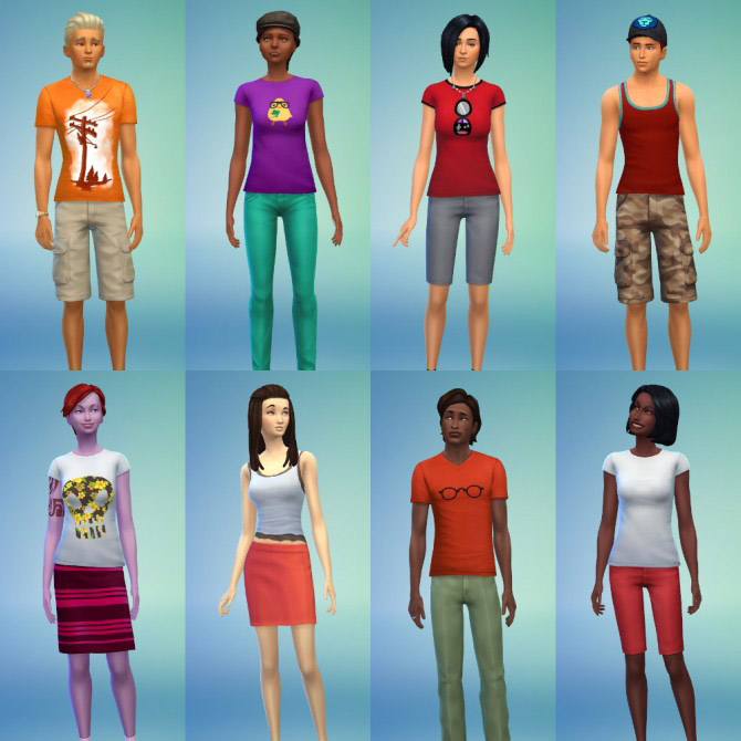 18 SKIN TONES X 30 OVERLAYS = 540 SKIN OPTIONS - The Sims 4 Catalog