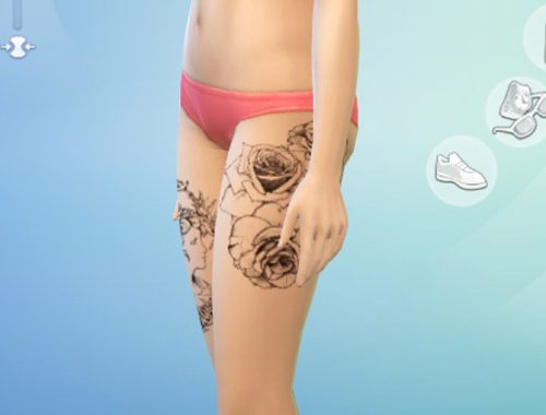 NON DEFAULT TATTOOS : TRIQUETRA, ROSES, CAMEO AND ROSES