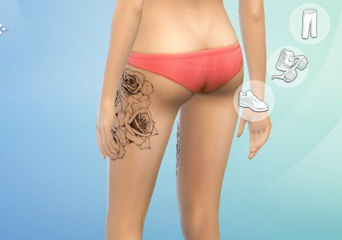 NON DEFAULT TATTOOS : TRIQUETRA, ROSES, CAMEO AND ROSES