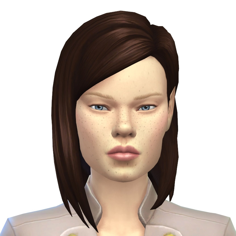 Simcity top model, Kelly - The Sims 4 Catalog