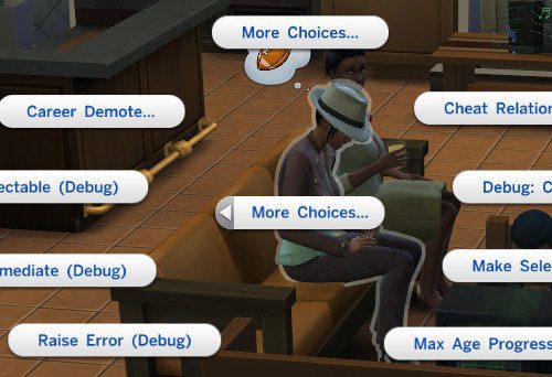 Enable advanced debug/cheat interactions