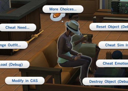 Enable advanced debug/cheat interactions