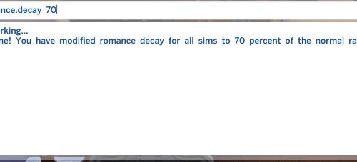 No friendship/romantic relationship decay