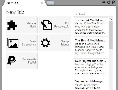 The Sims 4 Mod Manager