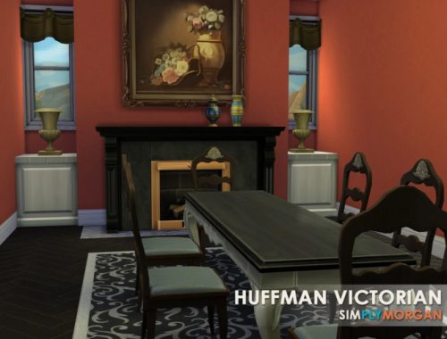 Huffman Victorian house