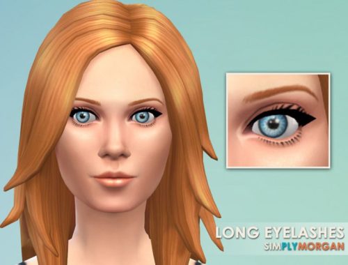 Three Charming Eyelashes