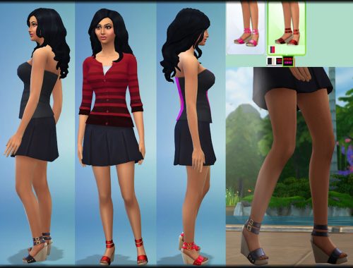 New Mesh New High Wedges