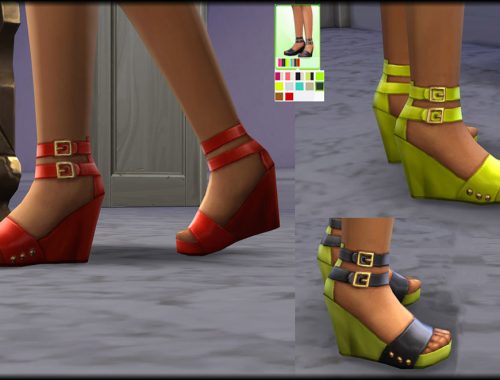 New Mesh New High Wedges