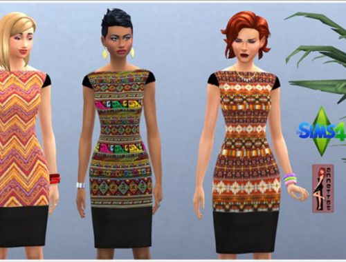 Aztec dresses