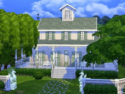 White Shabby Cottage