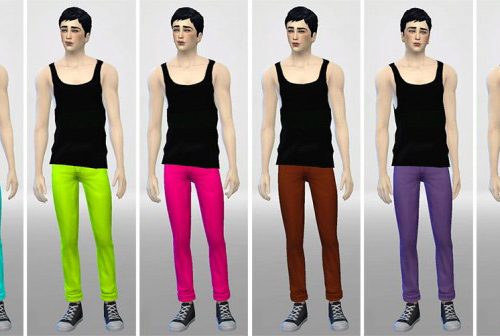 PANTS SET IN 41 COLORS