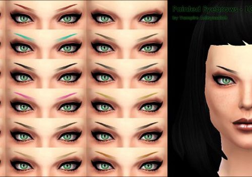 Painted Eyebrows 2 styles