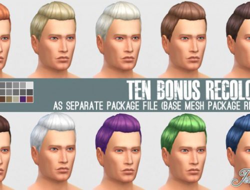 Sleek Pompadour F2M Hair Conversion