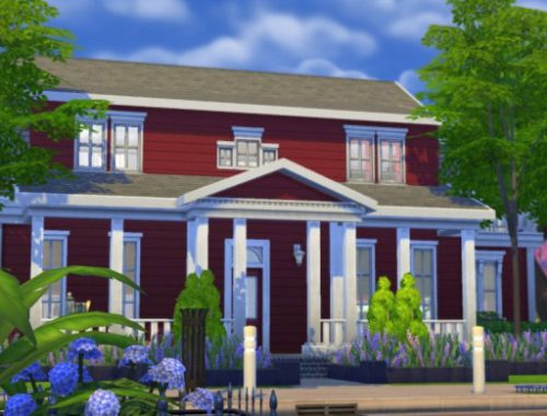 Vermilion Colonial House