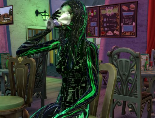 SHODAN from System Shock SCI FI sims model