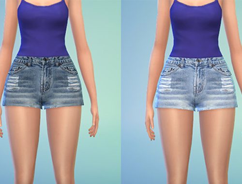 Twin Peaks T-shirts & Denim Shorts