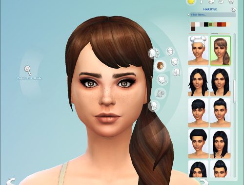 Irene Hair -NEW MESH-