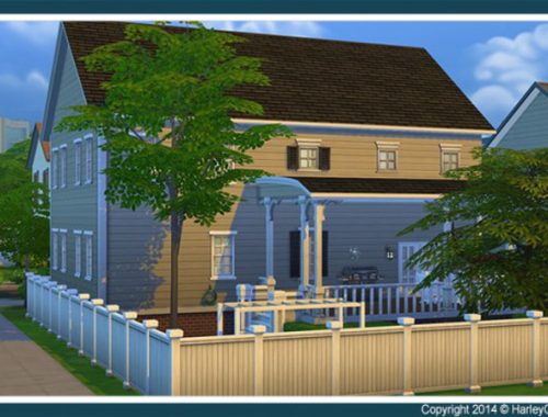 The Riverside house