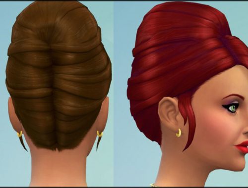 Higher Updo Hair for Females