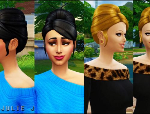 Higher Updo Hair for Females