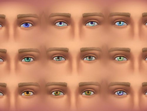 Fantastic colors eyes