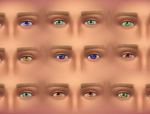 Fantastic colors eyes