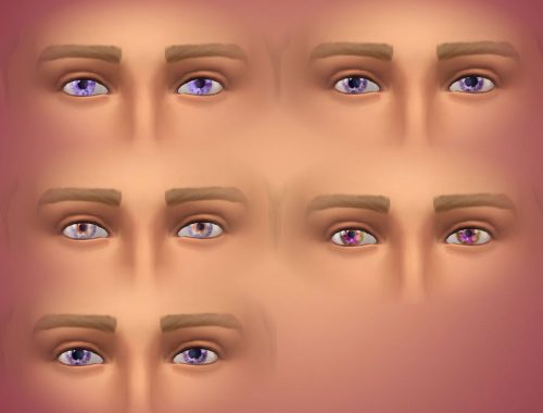 Fantastic colors eyes