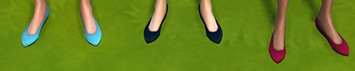 Flats with Pointed Toe