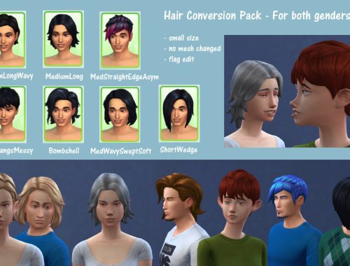 Gender Hair Conversion