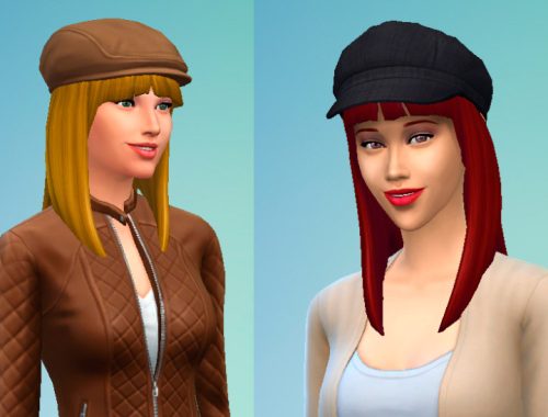 Straight Bangs Hair