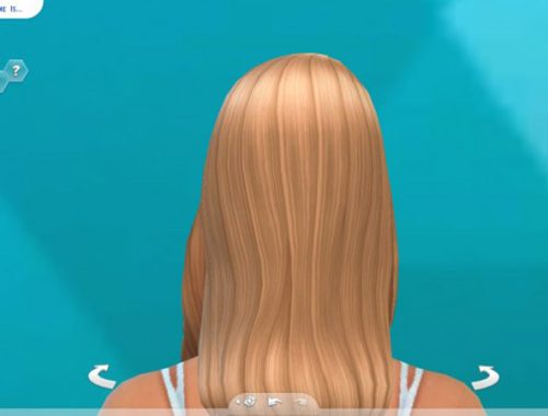 Wavy Subtle Hair Mesh Edit
