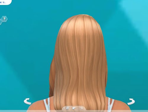 Wavy Subtle Hair Mesh Edit