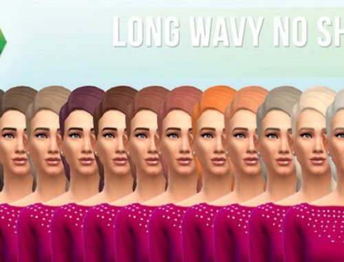 Multiple hair recolors for females