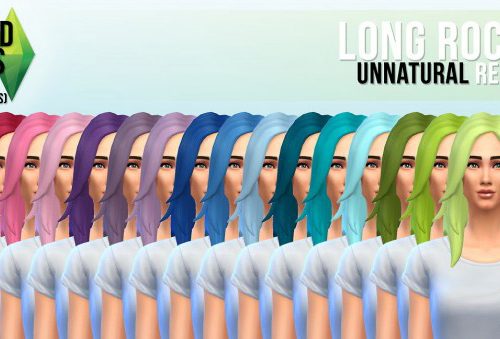 Multiple hair recolors for females