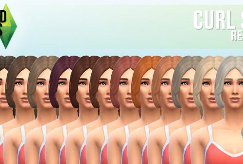 Multiple hair recolors for females