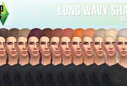 Multiple hair recolors for females