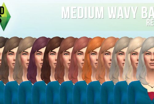 Multiple hair recolors for females
