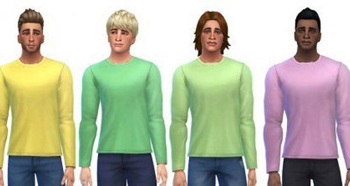 24 long sleeve t-shirts recolors