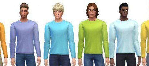 24 long sleeve t-shirts recolors