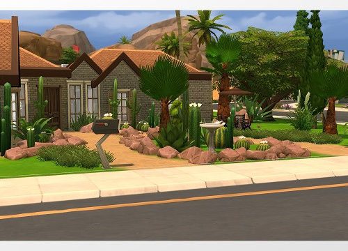 Dusty road house