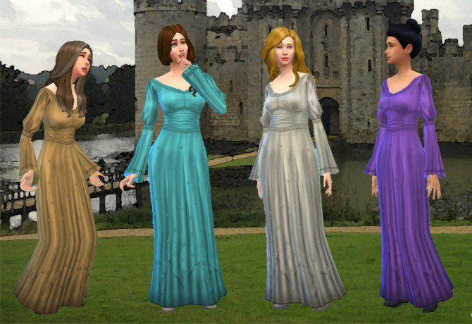 Maiden dress conversion - The Sims 4 Catalog
