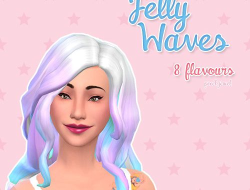 Hair recolors + colored CAS items