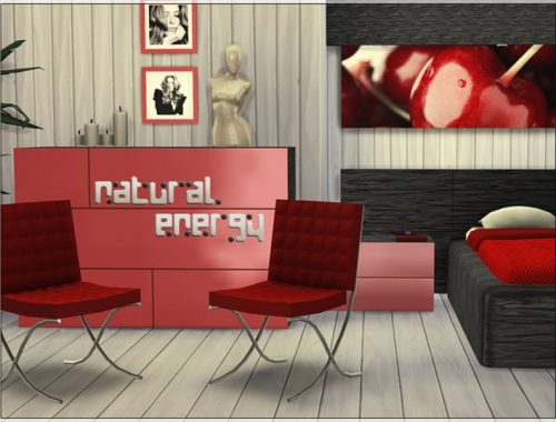 Natural Energy bedroom