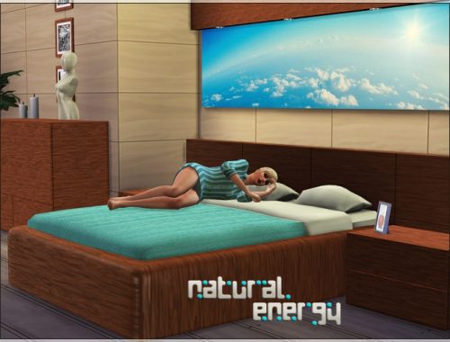 Natural Energy bedroom